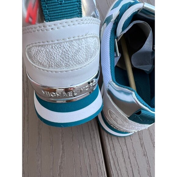 Michael Kors wilma trainer leather shoes size 8.5M - Picture 8 of 10